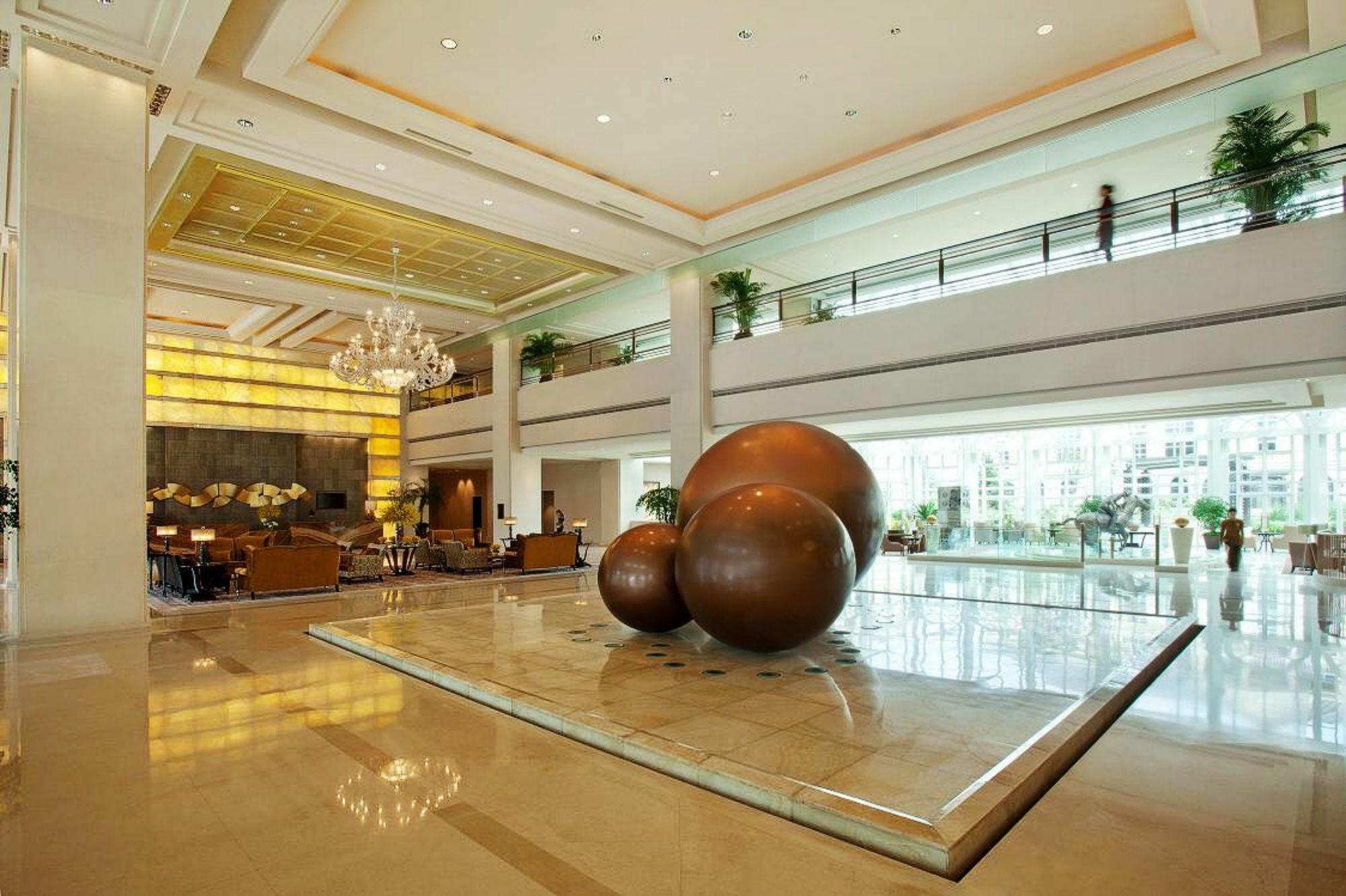 Tianjin Goldin Metropolitan Polo Club Hotel Xiqing Extérieur photo